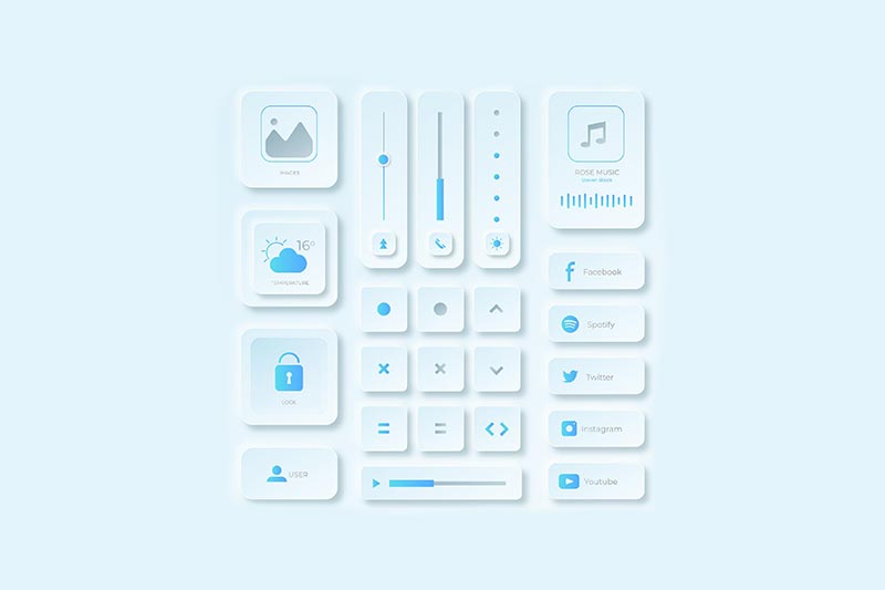 Otkrijte najnoviji trend u web dizajnu: Neomorfizam