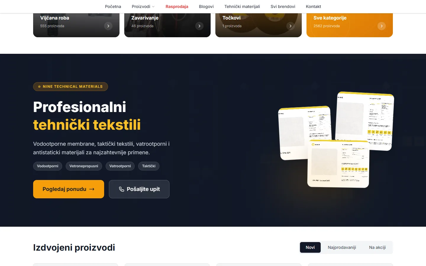 Posebna linija u svom izlogu — NineBros