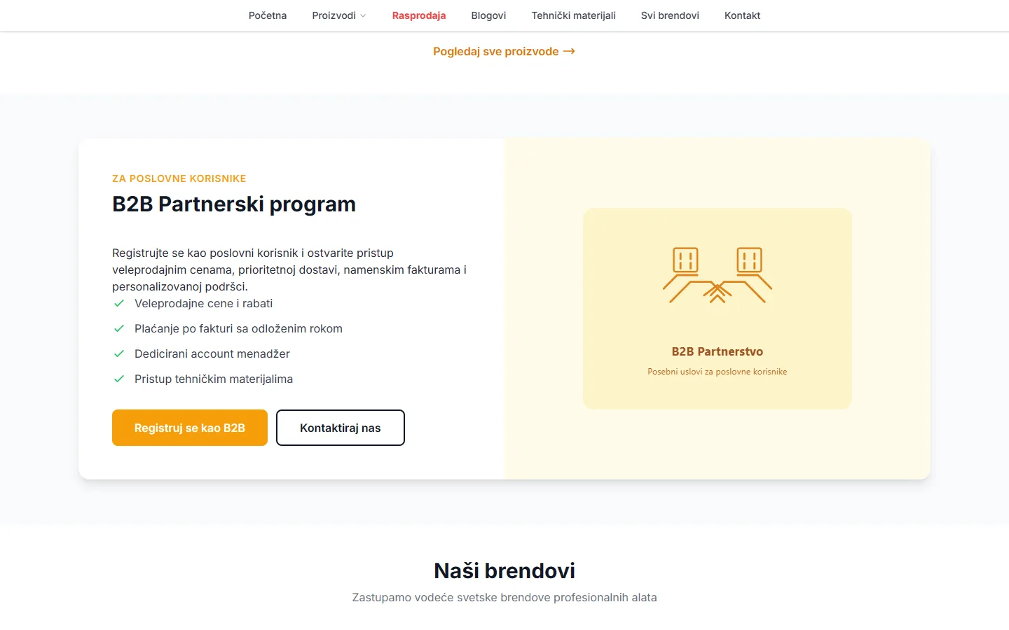 B2B partnerski program — NineBros
